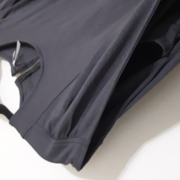 Cotton+ Candy Elegant Gray Shift  Dress Mini Stretch Gunge Festival Rodeo L Y2k - Picture 4 of 8